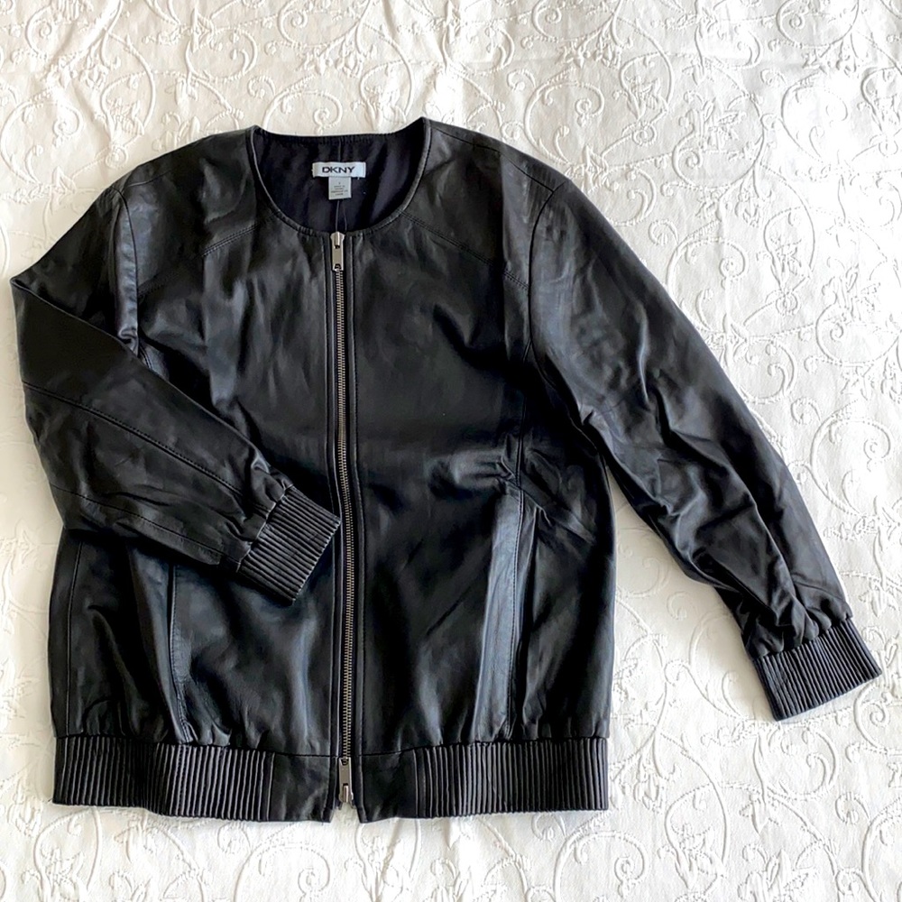 DKNY Leather Jacket